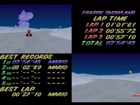 06 - Frappe snowland - Mario kart 64