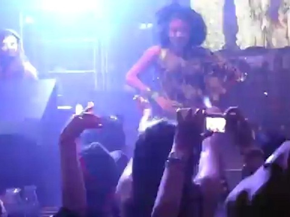 Namie Amuro at St James Dragon Fly Singapore - Dance performance