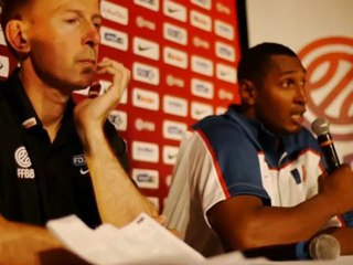 Réaction Boris Diaw, France-Grande Bretagne, Orléans - 7 juillet