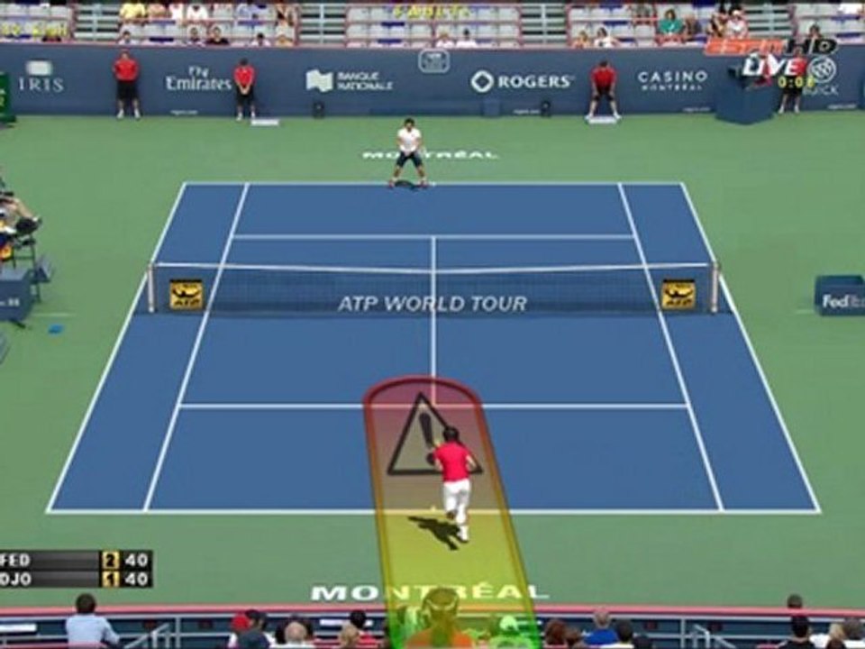 Tennis Elbow 2011 Roger Cup 2011 Roger Federer vs. Novak Djokovic