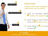 Apprendre l'espagnol en ligne - Vocabulaire espagnol - Fiche 13 - Niveau A1
