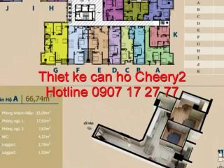 Cheery 2 chỉ 300 triệu nhận căn hộ, 50% còn lại trả góp 05 năm