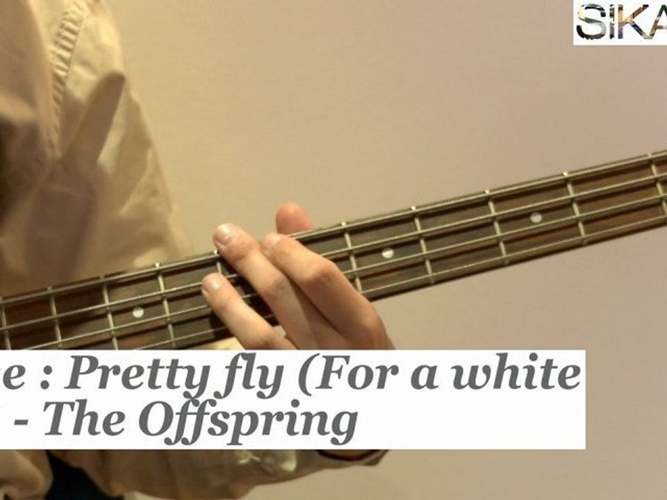 Comment jouer Pretty fly (for a white guy) de The Offspring à la basse ? -HD