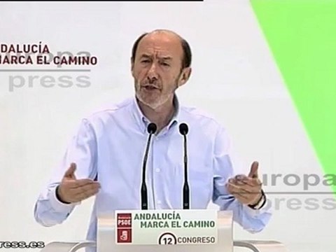 Rubalcaba: Señor Rajoy. No lo haga