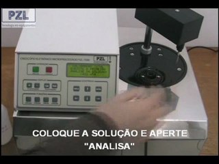 Crioscópio Eletrônico PZL 7000 - Método de calibração do Equipamento