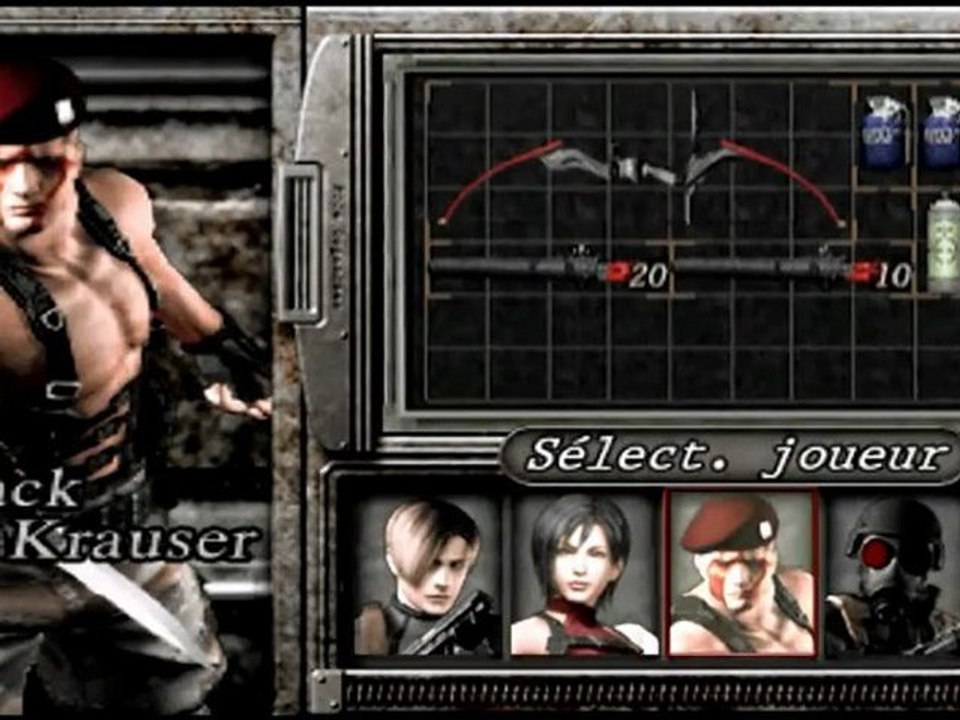 Resident Evil 4 Mercenaries Krauser Water World