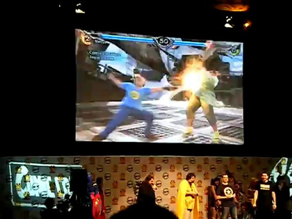 Marcus Vs Joueur du grenier Japan Expo 2012 Soul Calibur 5
