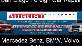 August European German Auto Repair San Diego Mercedes Benz Mechanics