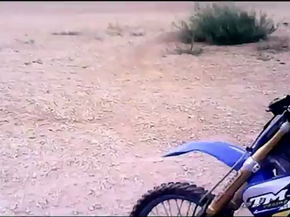 moi sur la ma TM 125 filmé par coucougnette