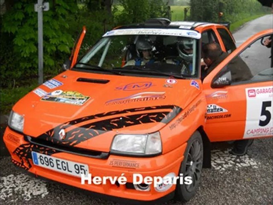 F.BOS E.LAPERSONNE Clio Williams F2000 14 Rallye MEZIDON 2012 ES 4 caméra embarquée