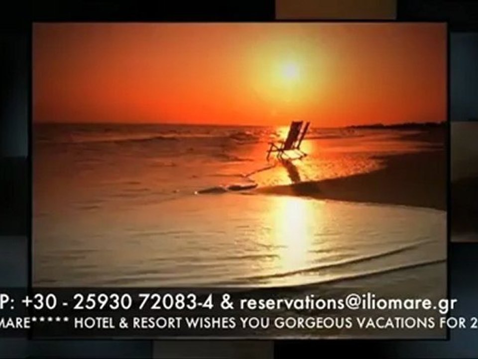 FRIDAY.13.JULY & SATURDAY.14.JULY | AMOS BEACH BAR | ILIOMARE***** HOTEL & RESORT