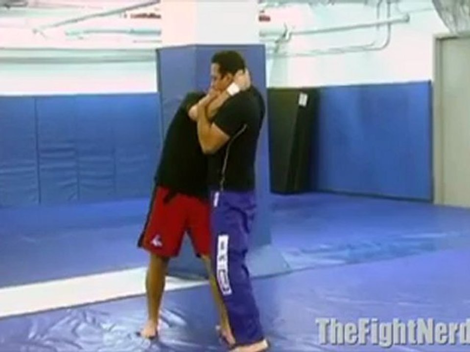 Renzo Gracie - Clinch technique