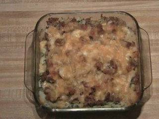 Potato Spinach Sausage Casserole part 4