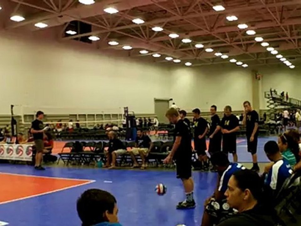 Ultimate Volleyball Club Boys 17 Blue Round 3 Match 2 Pittsburgh 17-Black (Keystone Region) Game 1