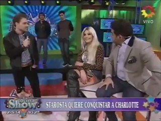 Joaquín Starosta intentó conquistar a Charlotte Caniggia  ¡mirá su reacción!