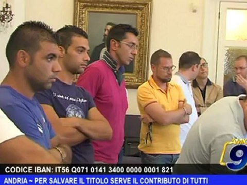 Andria | Per salvare il titolo serve il contributo di tutti