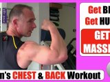 CHEST & BACK BLASTER Con's Not for WIMPS Workout