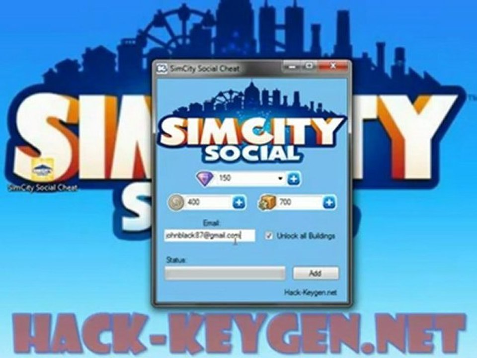SimCity Social Cheat Hack \ FREE Download July 2012 Update