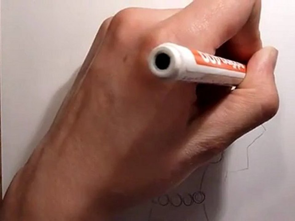 3rd drawing Lisa Simpson (Simpsons)