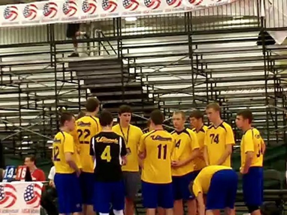 Ultimate Volleyball Club Boys 17 Blue Round 4 Match 1 Pipeline 17 Quiksilver (Great Lakes Region) Game 1