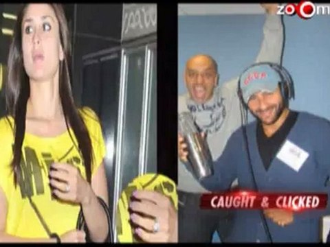 Kareena Kapoor & Saif Ali Khan spotted with their engagement rings