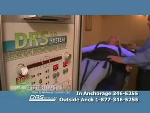 DRS System at Better Health for Back Pain, Sciatica and Stenosis