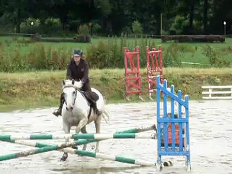 CSO à Briouze : Céline SF en Club 3 avec Pablo