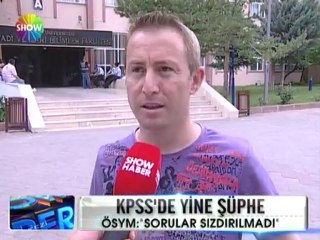 KPSS' de yine şüphe - 08 temmuz 2012