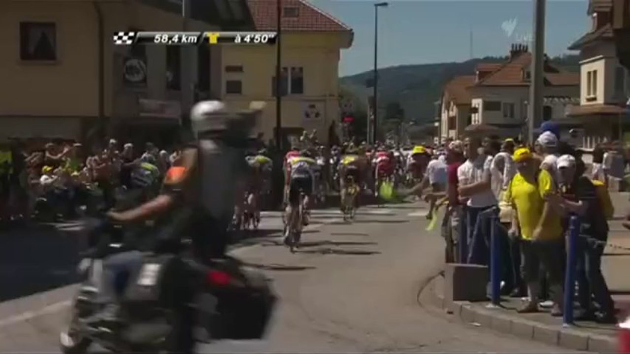 Le professeur Le Prince au tour de France