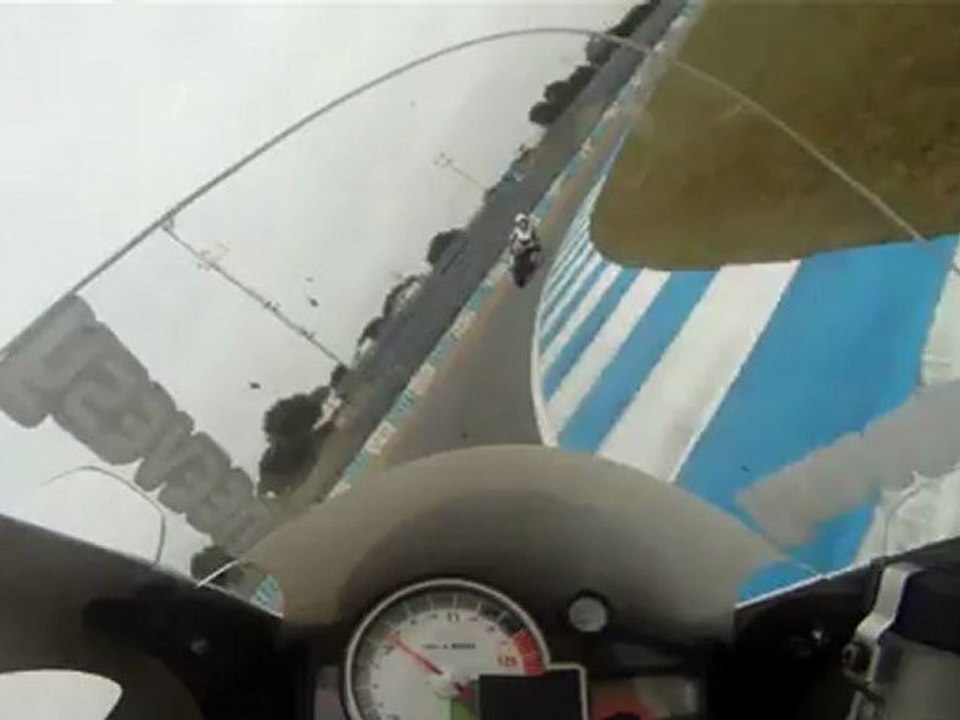 BMW S1000RR onboard at Jerez