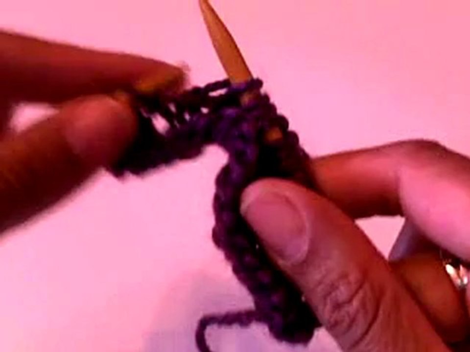 Diminuer à 1 maille du bord