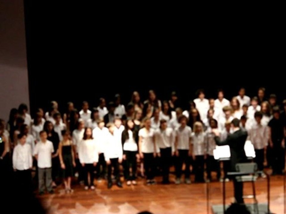 Nathanaël chorale CHAM 2012 singin'in the rain