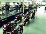 MV Agusta F3 production line