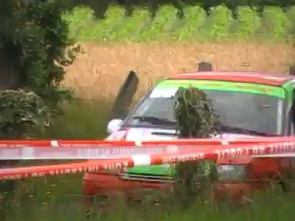 julien girard au rallye basse normandie 2012