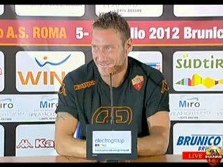 Conferenza stampa Totti 09/07/2012 Da Brunico