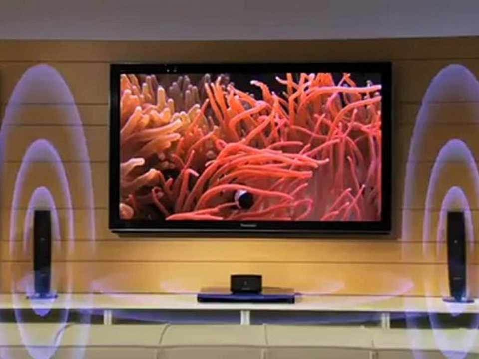 Panasonic SC-HTB350 2.1-Channel Home Theater System (Multi Positional System)