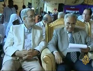 زيارة الوفد المصري إلى السودان