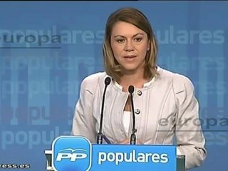 Cospedal sobre el IVA: "Tenemos una nefasta herencia"