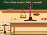 Comparing weights using Balance - Class I Maths