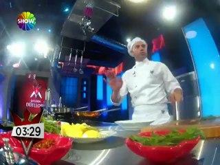 Şeflerin Düellosu -  Fırat Altay limonlu dil balığı ve risotto yapımı