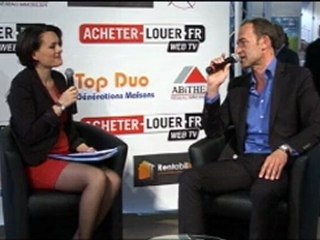 Pascal Benaud en direct du salon de l'immobilier Avril 2012