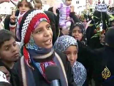 استمرار الاعتصام في عدة مدن ومحافظات يمنية