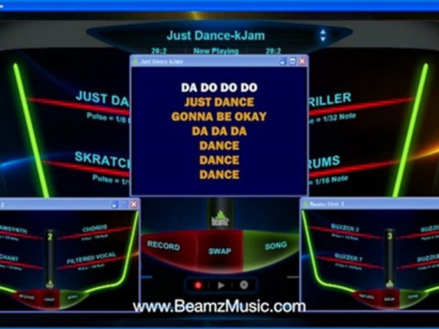 6 Beamz Music - New Karaoke Songs (C6)