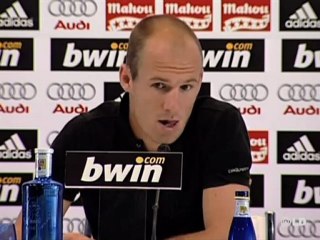 Robben quiere seguir en el Real Madrid