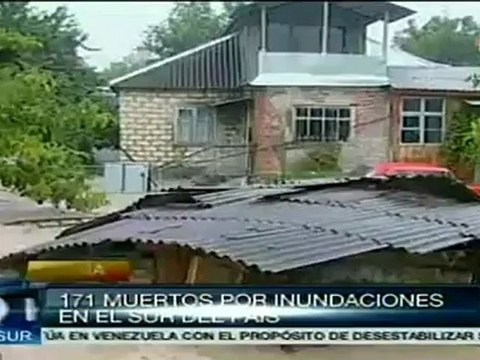 Inundaciones en Rusia dejan miles de damnificados