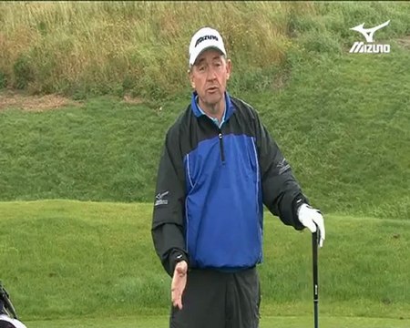 Golf Wind and Rain Lessons 14 - Hitting Solid