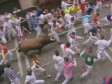 Three gored in Spanish festival bull run