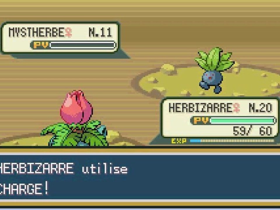 Pokemon vert feuille 4, no item, no catch : Le mont sélénite