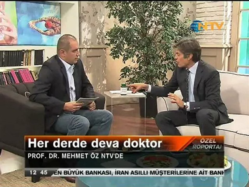 Prof. Dr. Mehmet Öz NTV ye Özel Röportaj verdi