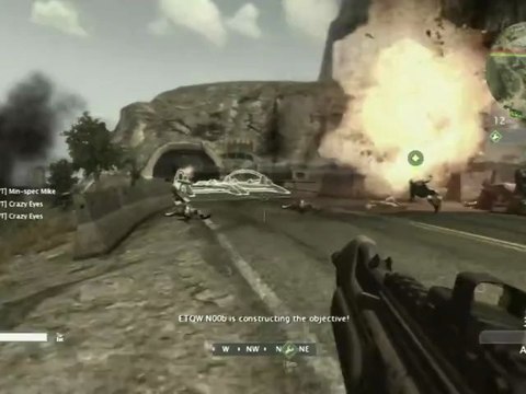 CGRundertow ENEMY TERRITORY: QUAKE WARS for Xbox 360 Video Game Review